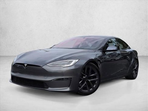 Used 2021 Tesla Model S Plaid AWD/4WD image 1