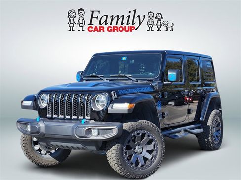 Used 2022 Jeep Wrangler Unlimited Rubicon 4xe w/ Cold Weather Group image 1