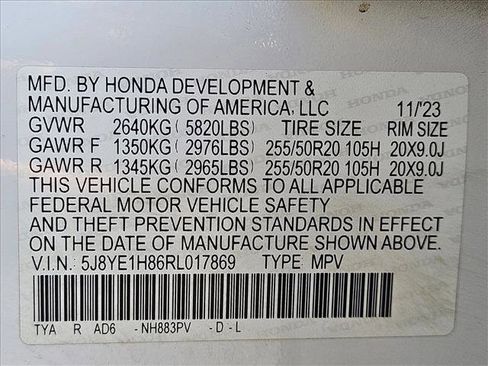 Used 2024 Acura MDX SH-AWD w/ Advance Package image 25