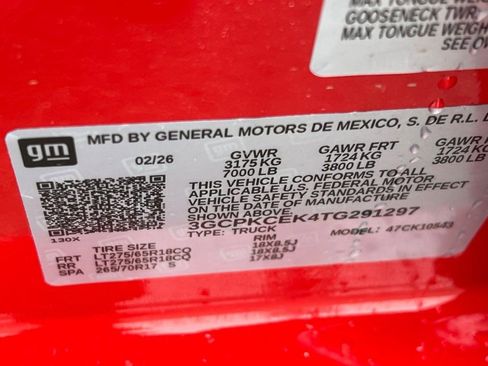 New 2026 Chevrolet Silverado 1500 Custom Trail Boss AWD/4WD image 21