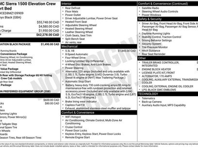 Used 2021 GMC Sierra 1500 Elevation w/ LPO, Elevation Black Package