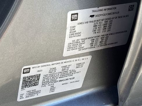 Used 2021 Chevrolet Silverado 1500 Custom Trail Boss image 31