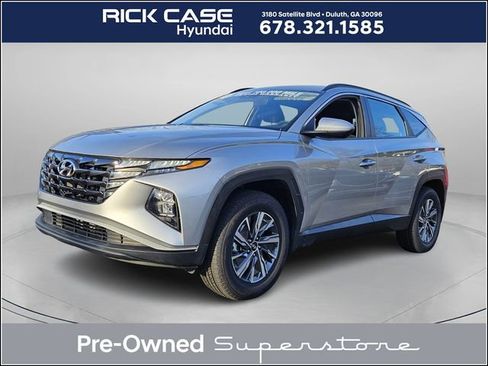 Certified 2024 Hyundai Tucson Blue image 1