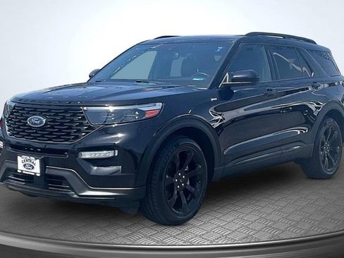 Used 2023 Ford Explorer ST-Line w/ Class IV Trailer Tow Package RWD image 12