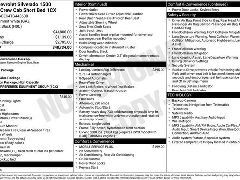 New 2026 Chevrolet Silverado 1500 Custom RWD image 17