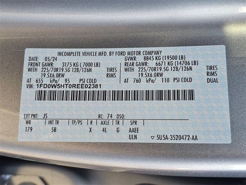 New 2024 Ford F550 4x4 Crew Cab Super Duty image 31