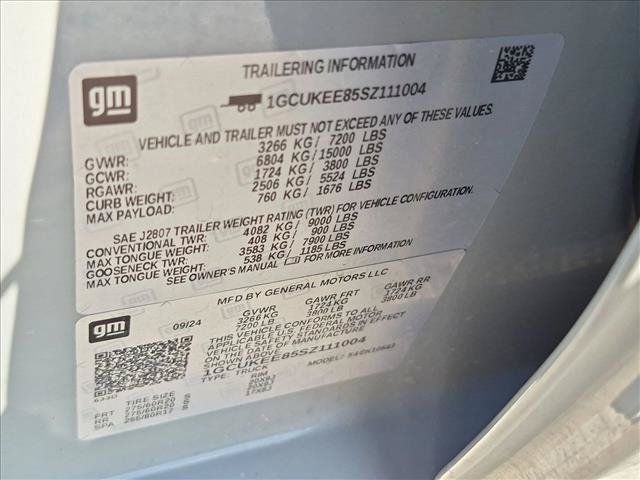 Certified 2025 Chevrolet Silverado 1500 RST AWD/4WD image 15
