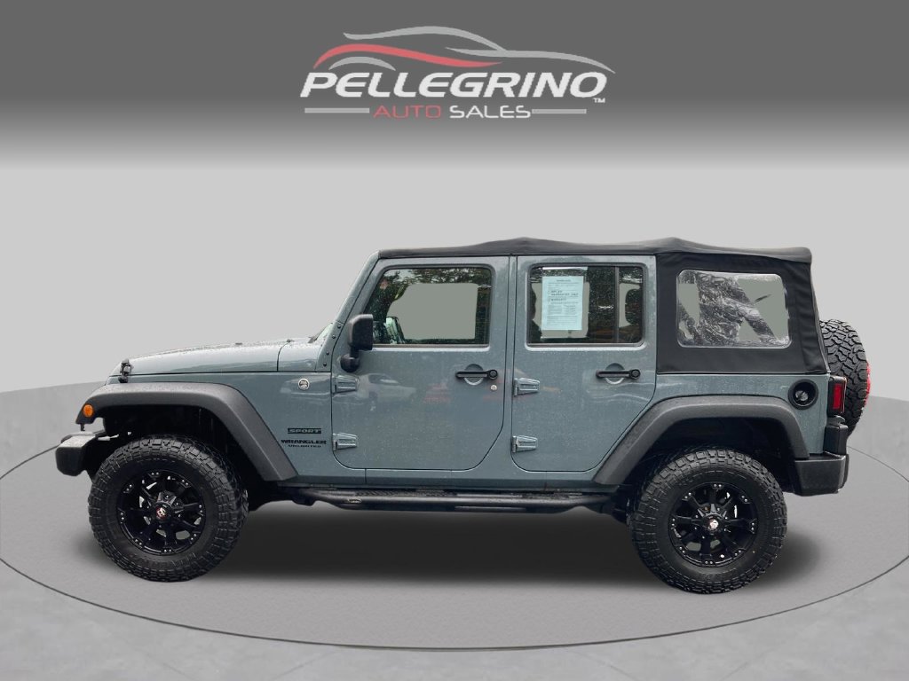 Used 2015 Jeep Wrangler Unlimited Sport w/ Connectivity Group AWD/4WD image 3