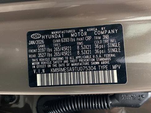 New 2026 Hyundai Palisade Calligraphy AWD/4WD image 30