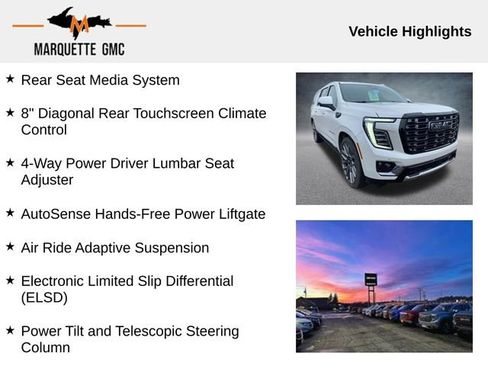 Used 2025 GMC Yukon XL Denali Ultimate w/ LPO, Floor Liner Package AWD/4WD image 13