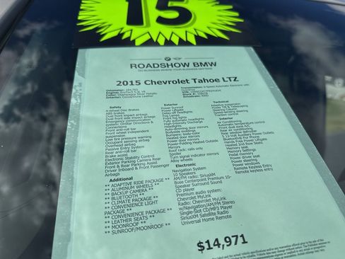 Used 2015 Chevrolet Tahoe LTZ image 20
