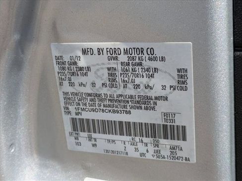 Used 2012 Ford Escape XLT AWD/4WD image 22