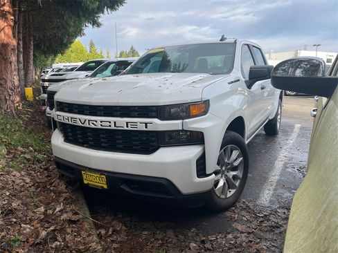 Used 2022 Chevrolet Silverado 1500 Custom w/ LPO, Dark Essentials Package image 1