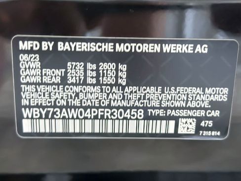 Used 2023 BMW i4 eDrive40 w/ M Sport Package RWD image 29
