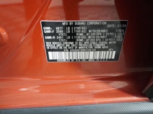 Certified 2024 Subaru Crosstrek 2.5i Wilderness w/ Crosstrek Mirror Package AWD/4WD image 22