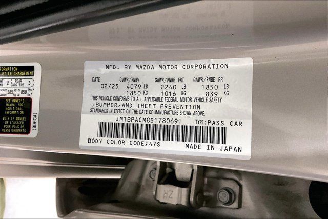 Used 2025 MAZDA MAZDA3 s FWD image 43