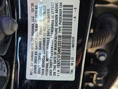 Used 2021 Honda Civic EX image 24