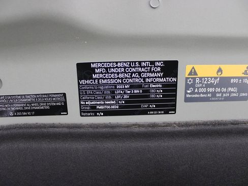 Used 2023 Mercedes-Benz EQS 450+ 4MATIC SUV image 53