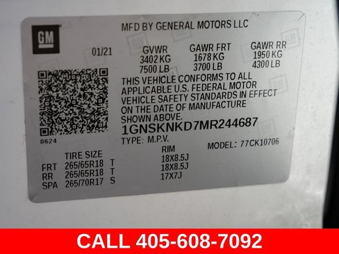 Used 2021 Chevrolet Tahoe LT AWD/4WD image 37