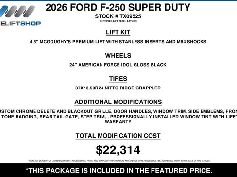 Used 2026 Ford F250 Platinum w/ Platinum Plus Package AWD/4WD image 2