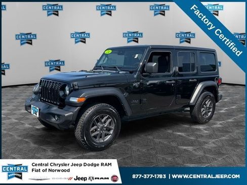 Used 2024 Jeep Wrangler Unlimited Sport AWD/4WD image 1