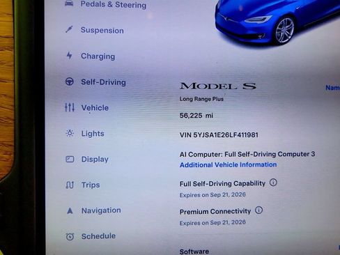 Used 2020 Tesla Model S Long Range Plus AWD/4WD image 14