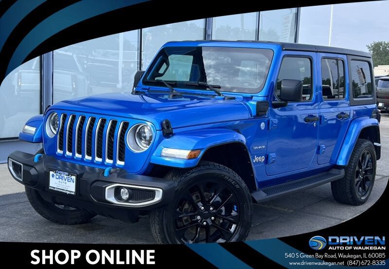 Used 2023 Jeep Wrangler Unlimited Sahara w/ Cold Weather Group AWD/4WD image 1