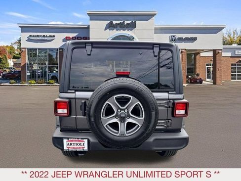 Used 2022 Jeep Wrangler Unlimited Sport AWD/4WD image 6