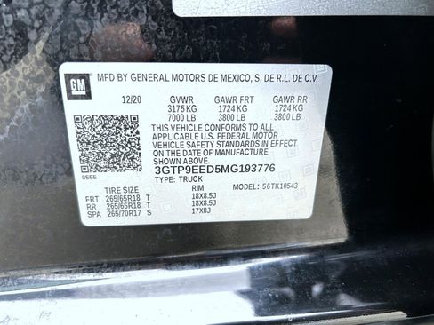 Used 2021 GMC Sierra 1500 AT4 image 25