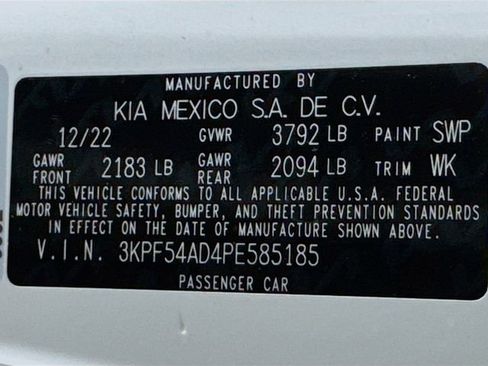 Used 2023 Kia Forte GT-Line w/ GT-Line Premium Package FWD image 17