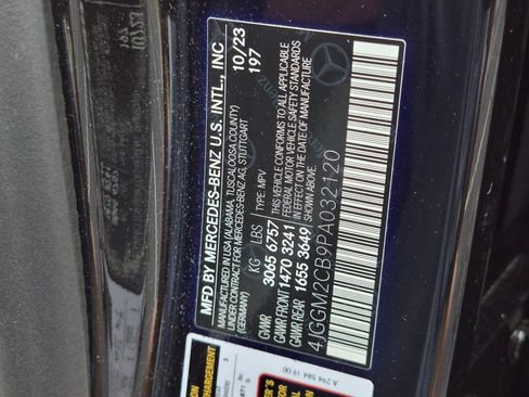 Certified 2023 Mercedes-Benz EQE 500 4MATIC SUV image 34