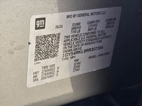 Used 2024 Cadillac Escalade ESV Sport Platinum w/ LPO, ONYX Package image 25