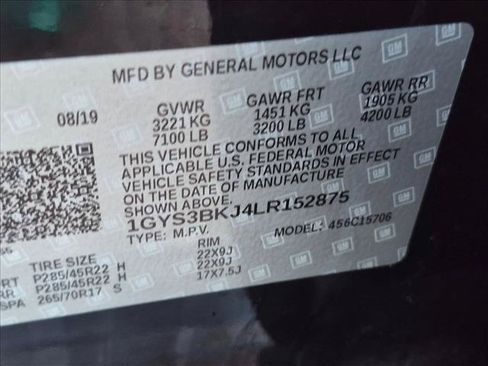 Used 2020 Cadillac Escalade Luxury RWD image 23