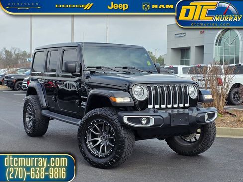 Used 2019 Jeep Wrangler Unlimited Sahara w/ Uconnect 4C Nav & Sound Group image 1