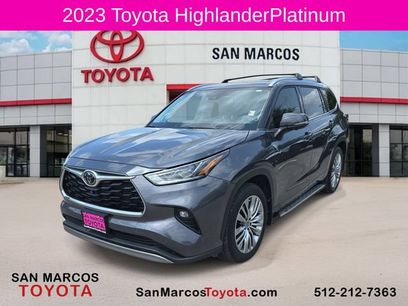 Used 2023 Toyota Highlander Platinum