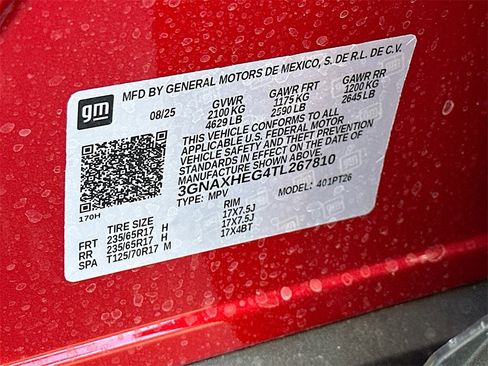 New 2026 Chevrolet Equinox LT w/ Safety and Technology Package image 21