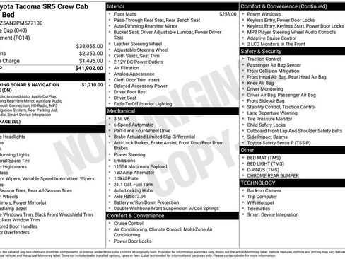 Certified 2023 Toyota Tacoma SR5 image 69