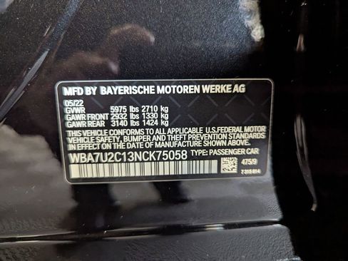 Used 2022 BMW ALPINA B7 xDrive w/ Luxury Rear Seating Package AWD/4WD image 69