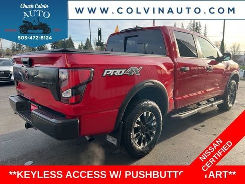 Certified 2023 Nissan Titan PRO-4X w/ Pro-4x Utility Package image 8