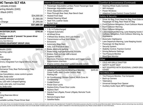Used 2024 GMC Terrain SLT w/ Elevation Edition AWD/4WD image 4