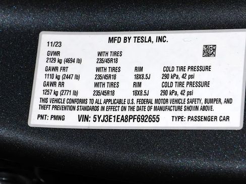 Used 2023 Tesla Model 3 Standard Range RWD image 36