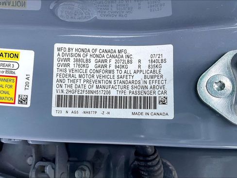 Used 2022 Honda Civic Sport image 19