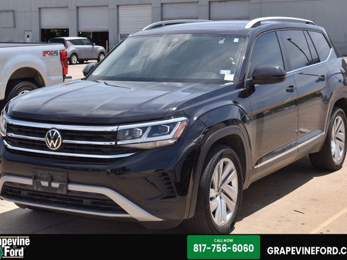 Used 2021 Volkswagen Atlas SEL AWD/4WD image 1