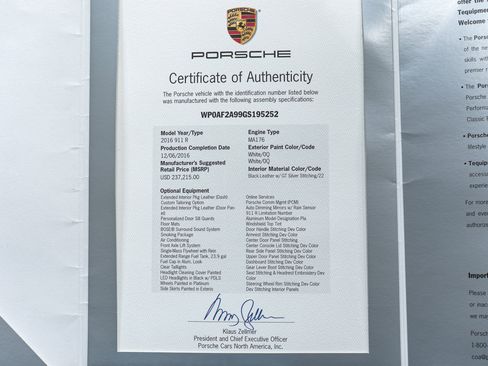 Used 2016 Porsche 911 R RWD image 53