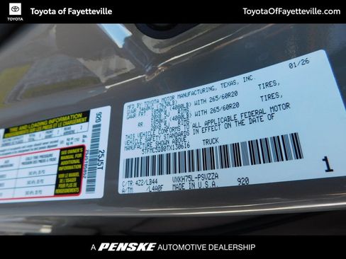 Certified 2026 Toyota Tundra 1794 Edition w/ TRD Off-Road Package AWD/4WD image 12
