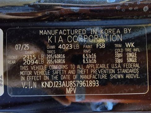 Used 2025 Kia Soul LX w/ LX Technology Package image 33