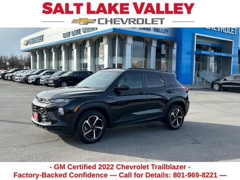 Certified 2022 Chevrolet TrailBlazer RS w/ Technology Package image 1