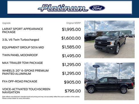 Used 2019 Ford F150 Lariat AWD/4WD image 11