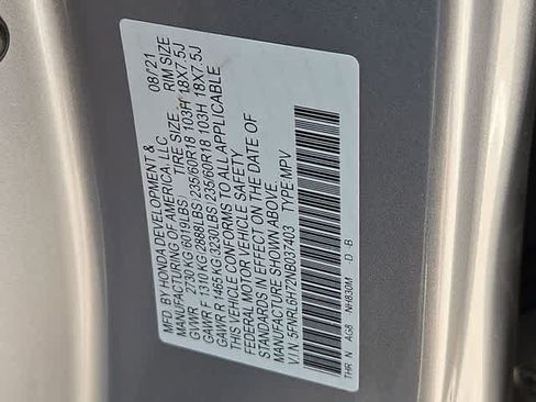 Used 2022 Honda Odyssey EX-L image 31