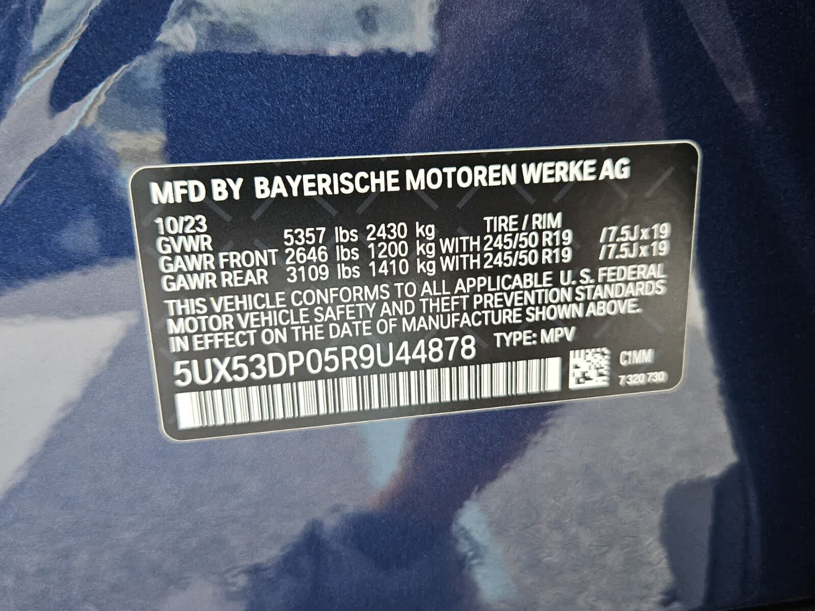 Used 2024 BMW X3 xDrive30i w/ Convenience Package AWD/4WD image 7